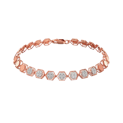 Traditional Diamond bangle-bracelet