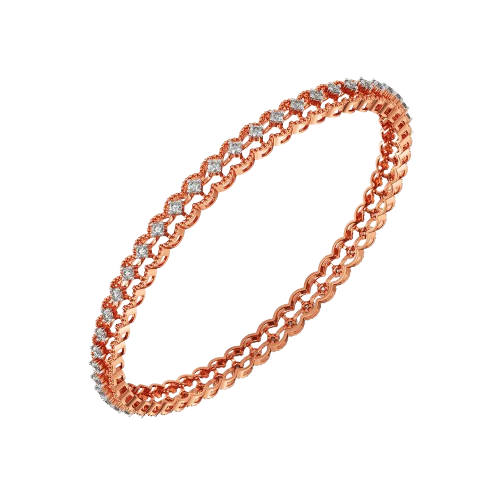 Traditional Diamond bangle-bracelet