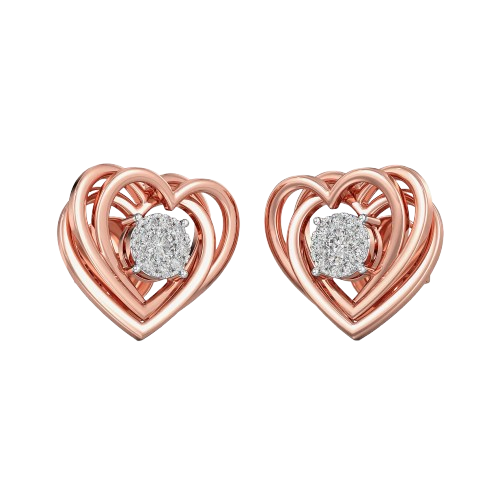 Traditional Diamond Earrings