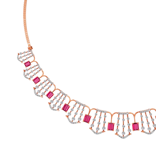 Traditional Diamond Necklace
