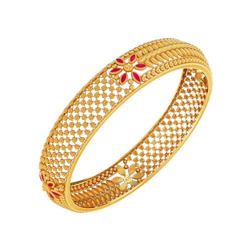 Traditional Gold Bangles-Bracelet